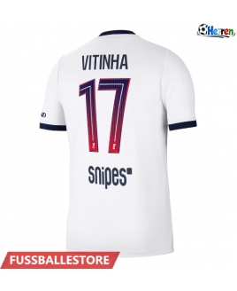 Günstige Paris Saint-Germain Vitinha #17 Auswärtstrikot 2026-27 Kurzarm